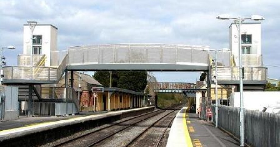 car parking rush and lusk train station